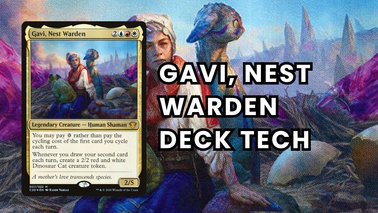Gavi, Nest Warden EDH Deck Tech - Cycling, Discard, Creature Tokens Commander Decklist MTG