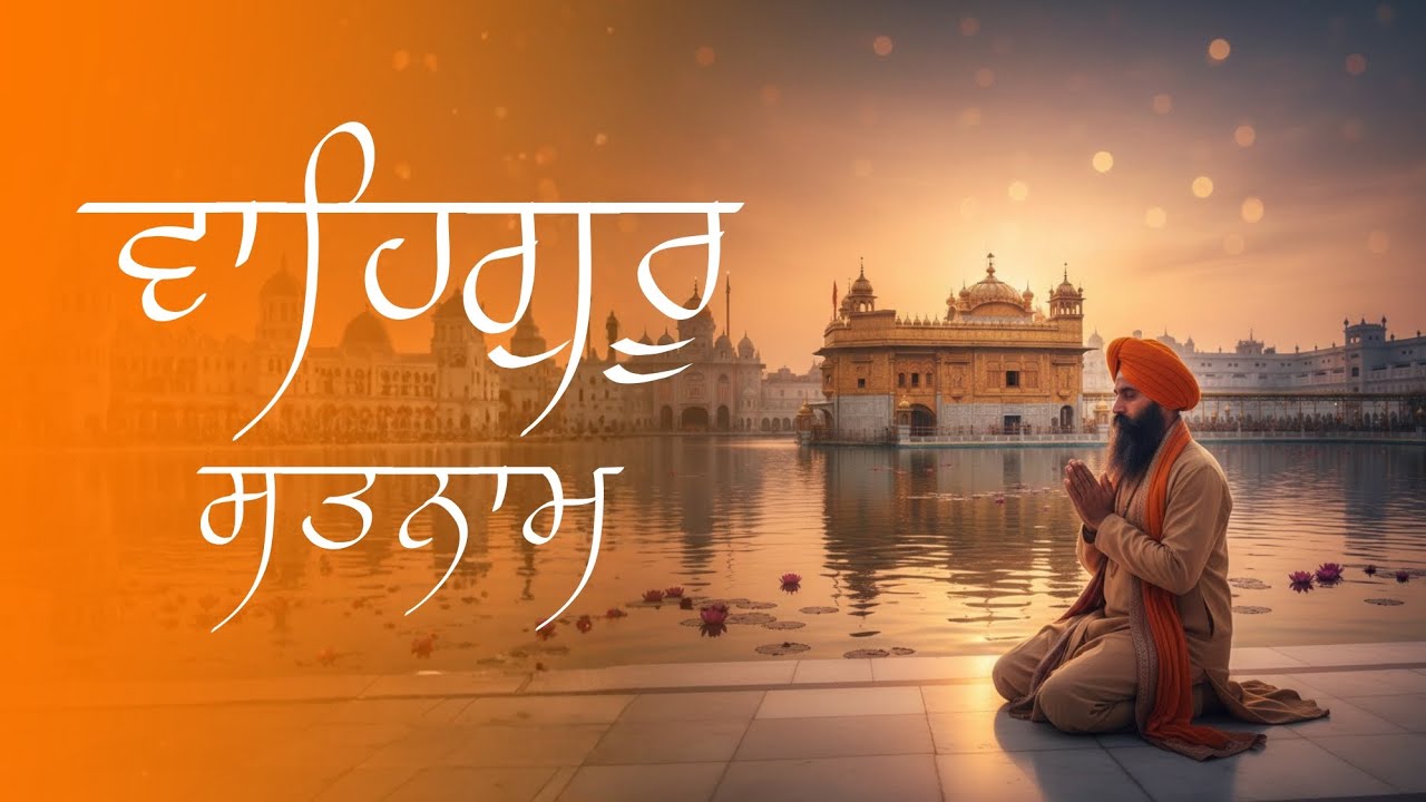 Satnam Waheguru Gurbani | ਸਤਿਨਾਮੁ ਵਾਹਿਗੁਰੂ ਸਿਮਰਨ | Healing Vibes