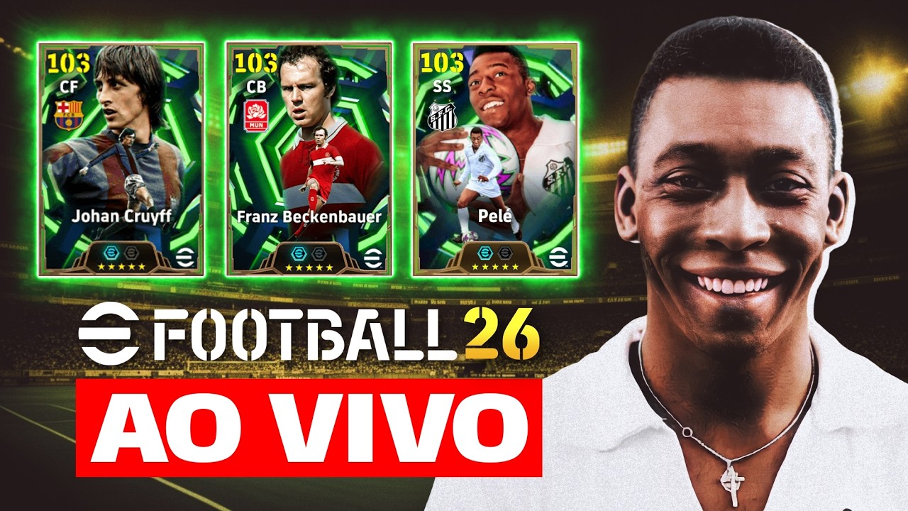 UPEI TODO MUNDO NO AUTOMÁTICO, VÃO RENDER? 🔥 | eFootball 2026 AO VIVO 🔴