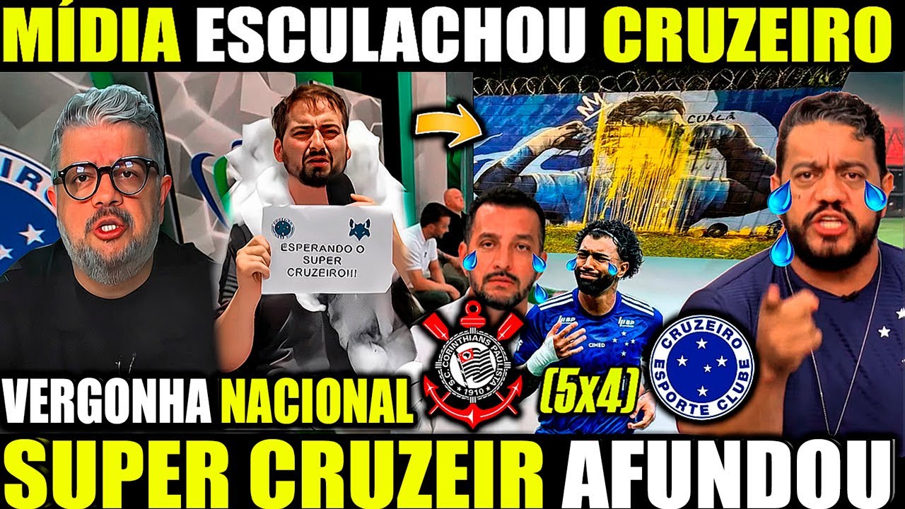 CRUZEIRO PIADA NA IMPRENSA DE TODO BRASIL! GABIGOL SEM GOL PIPOCOU E O CRUZEIRO EST&Aacute; ELIMINADO