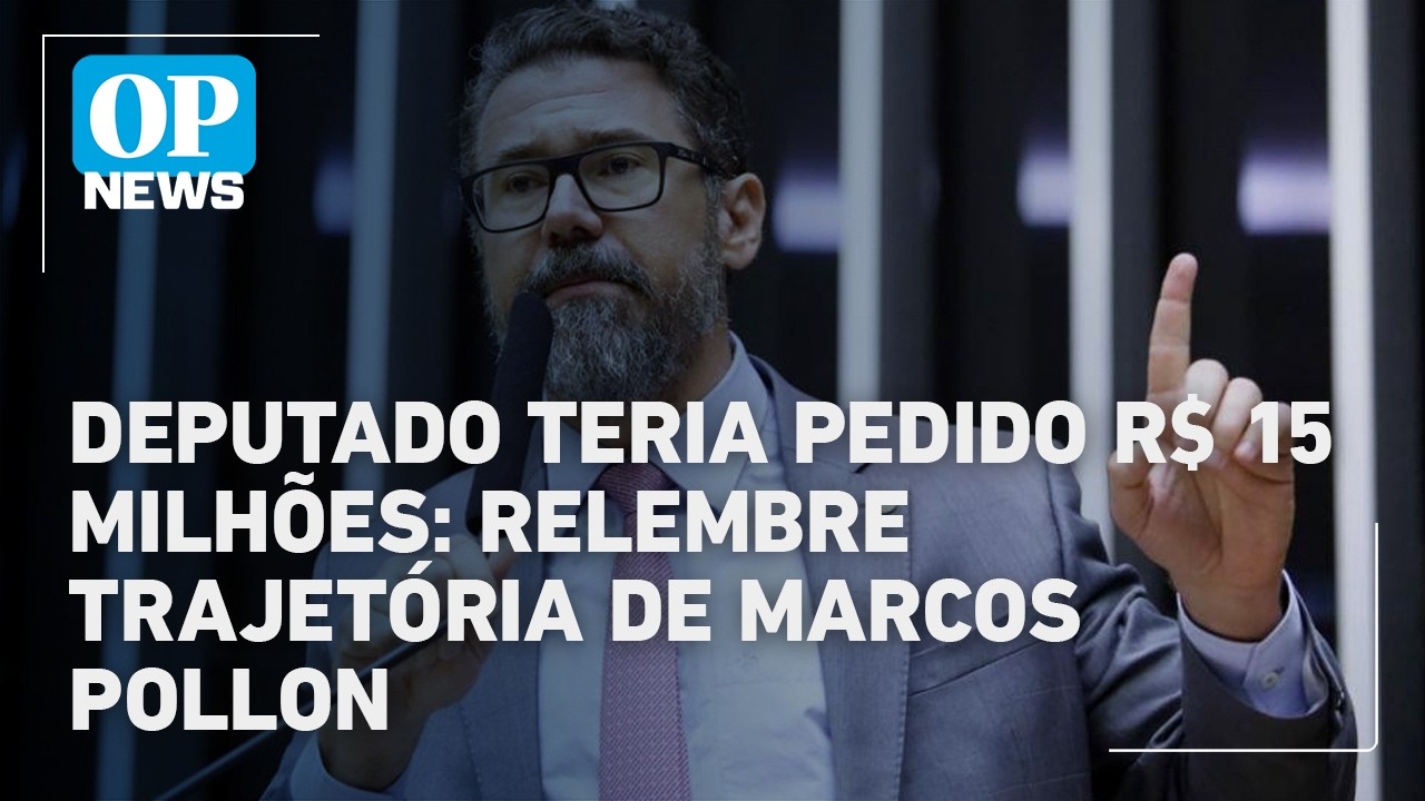 Quem &eacute; Marcos Pollon, deputado que teria pedido R$ 15 milh&otilde;es para n&atilde;o ser candidato | OP News