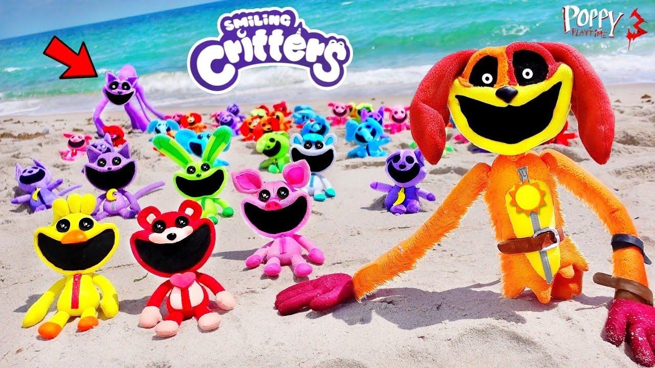 Poppy Playtime 3 - DOGDAY & CATTNAP (Развлечения на пляже)