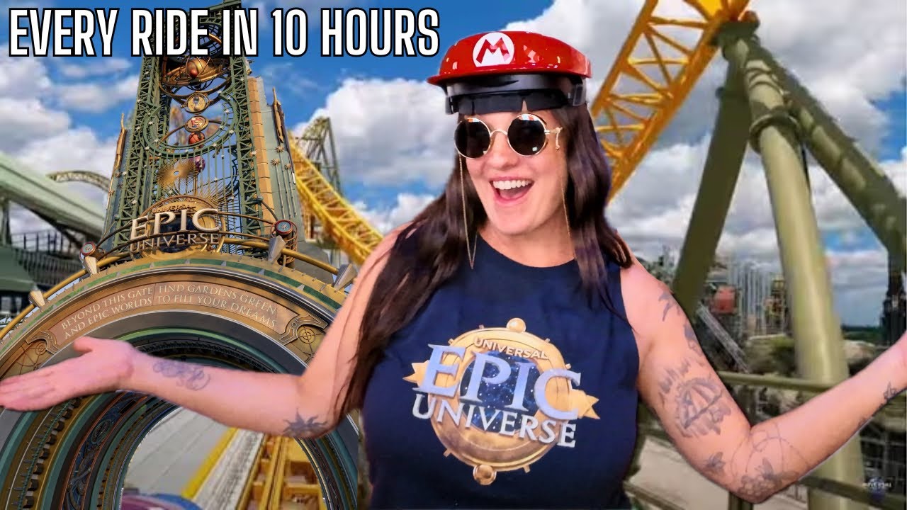 EVERY Epic Universe Ride In 10 HOURS– Motion Sickness Guide!