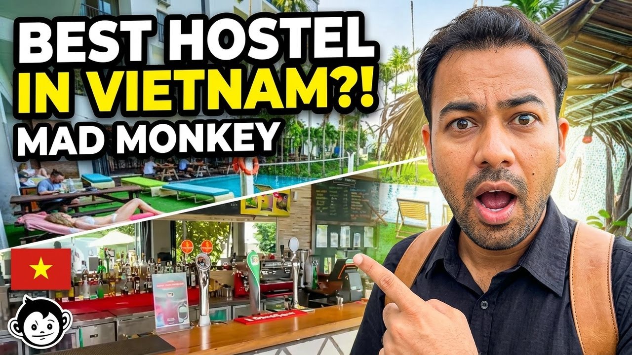 Discover the BEST Hostel in Vietnam 2025 | Mad Monkey Hostel