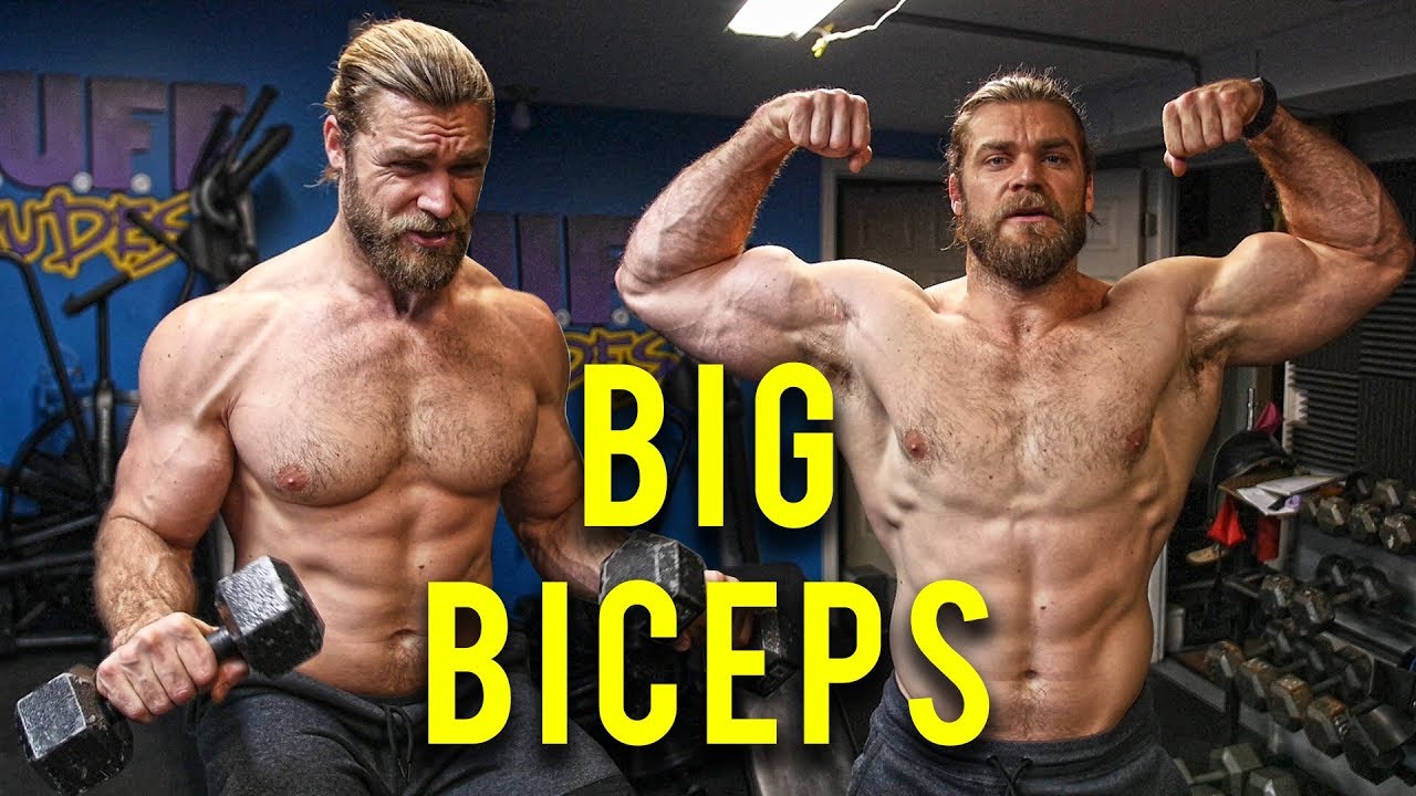 BUILD BIG BICEPS with this Easy Arms Exercise Combo