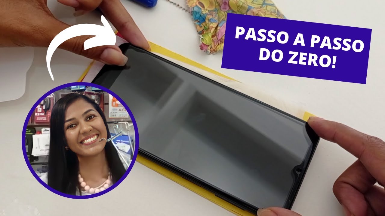 PASSO A PASSO PARA APLICAR PELÍCULA DE VIDRO NO CELULAR