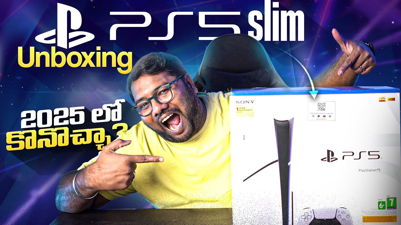 PS5 slim Unboxing and Review || is it worth buying in 2025 ?