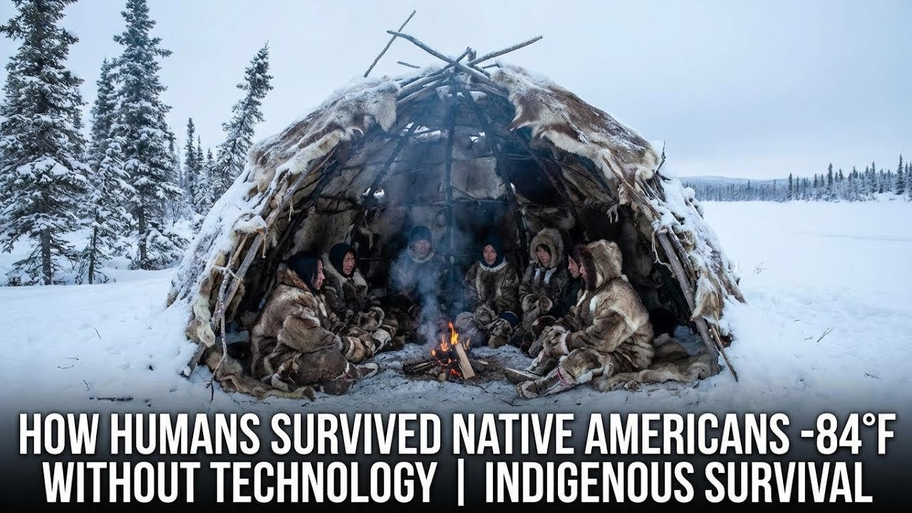 How Humans Survived -84&deg;F Without Technology | Indigenous Survival