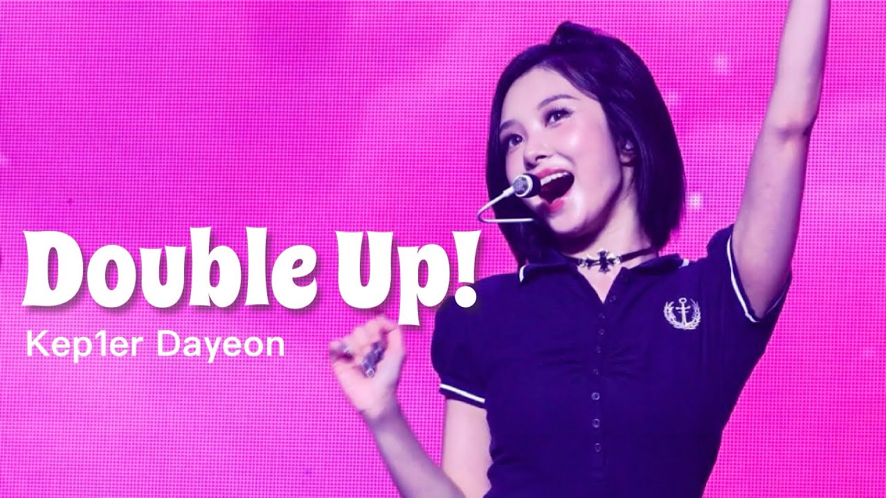 [4K]250920 케플러 김다연“Double Up!”[Into The Orbit : Keplasia] in Seoul Kep1er Dayeon FanCam