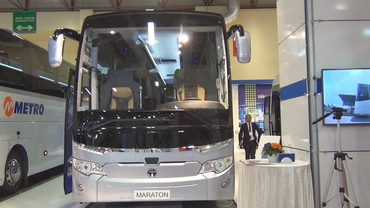 Temsa Maraton Bus (2016) Exterior and Interior