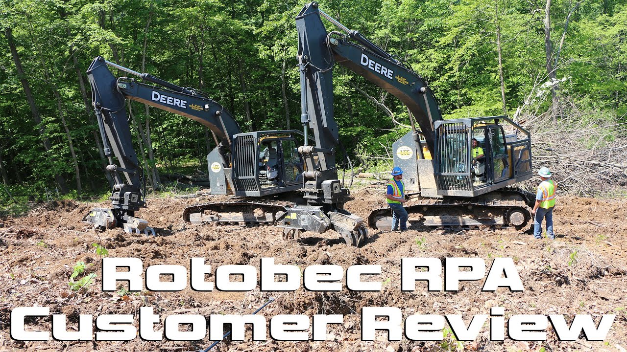 Rotobec Family: Leslie Equipment Co. featuring Rotobec Grapple Saw