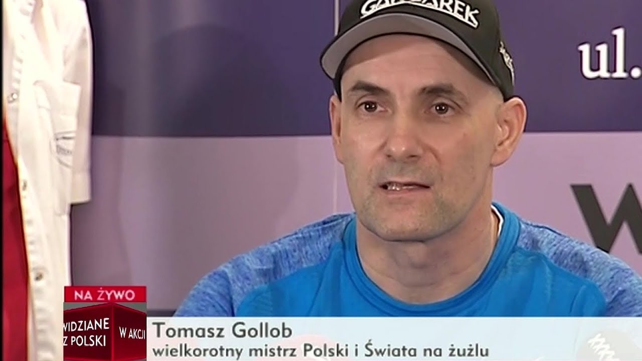 Tomasz Gollob 7 miesięcy po wypadku. 