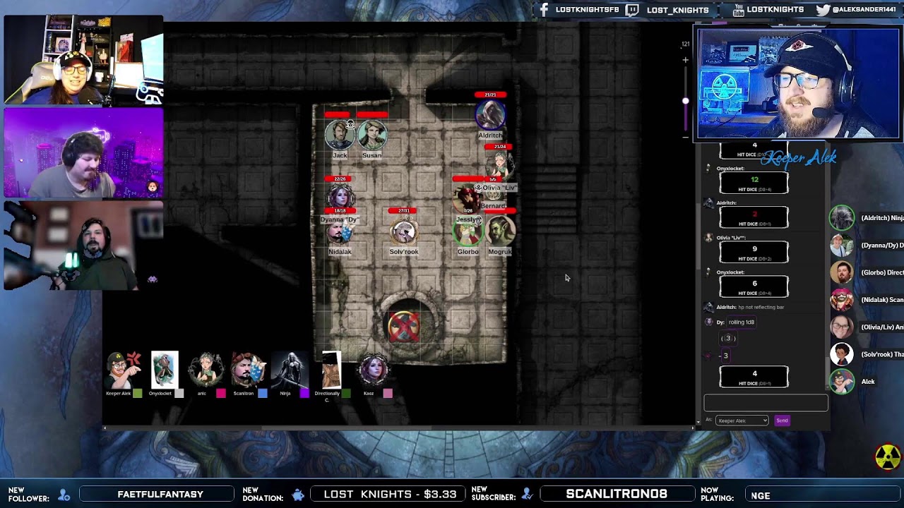 REPLAY Lost Knights D&D