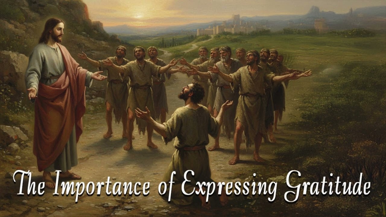 The Importance of Expressing Gratitude: Jesus heals 10 lepers