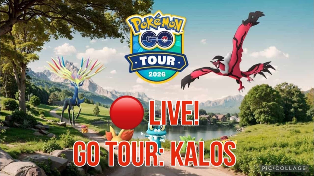 Day 1 GLOBAL KALOS TOUR!! Shiny Background Hunting