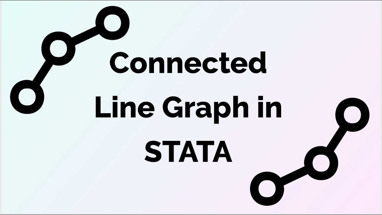 Graphs in STATA: Connected Line Graph