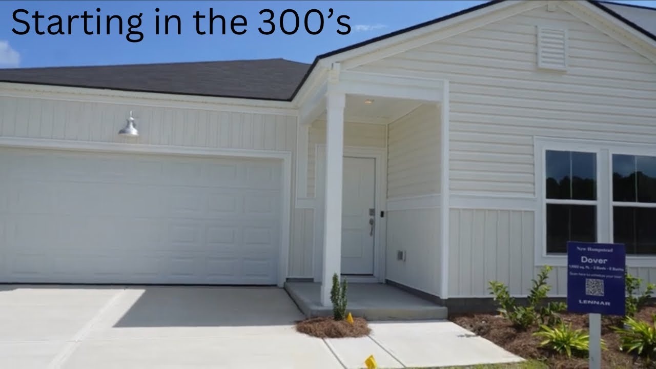 Inside The Beautiful Dover Floor Plan of Lennar Homes Edgewater New Construction Modern home!