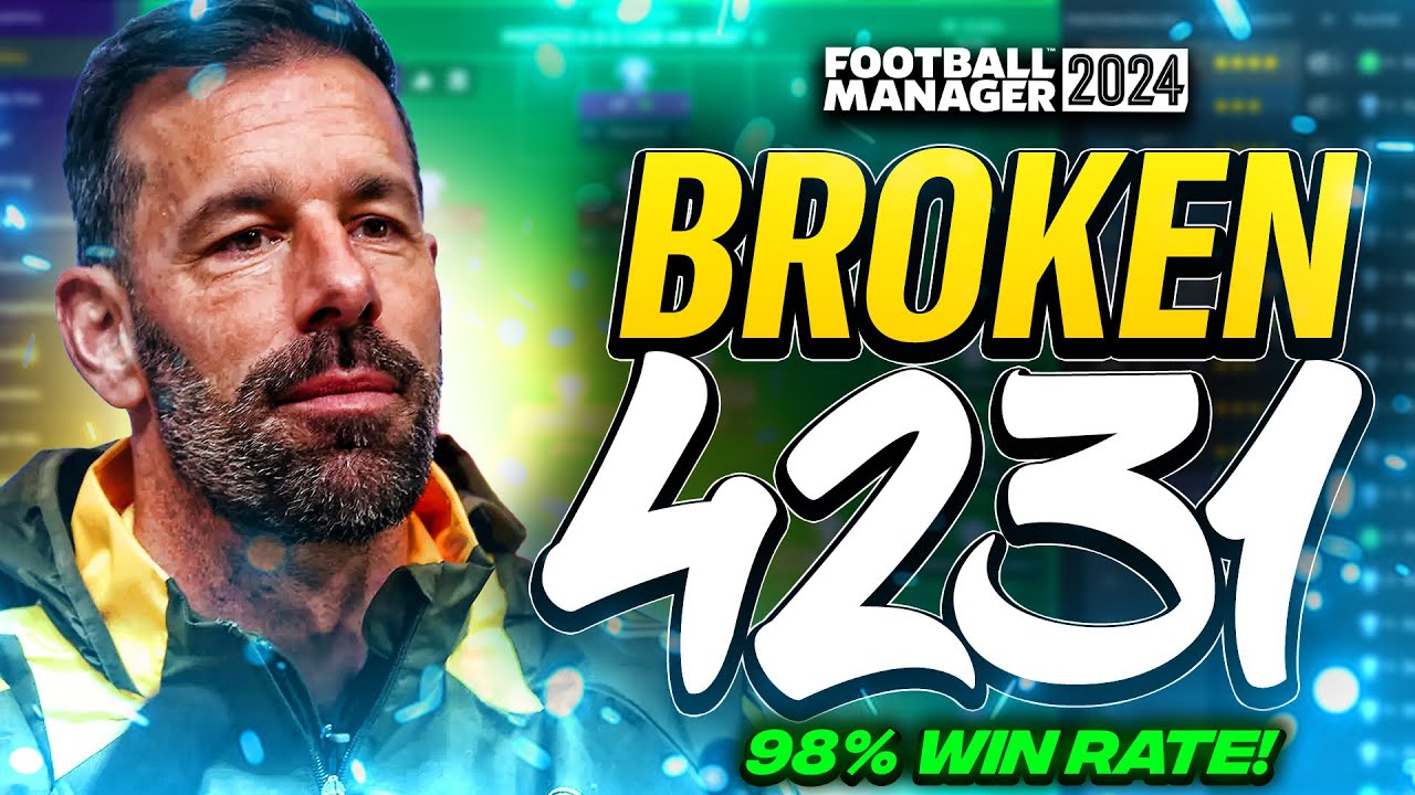 Van Nistelrooy's BROKEN 4231 FM24 Tactic! (98% Win Rate)