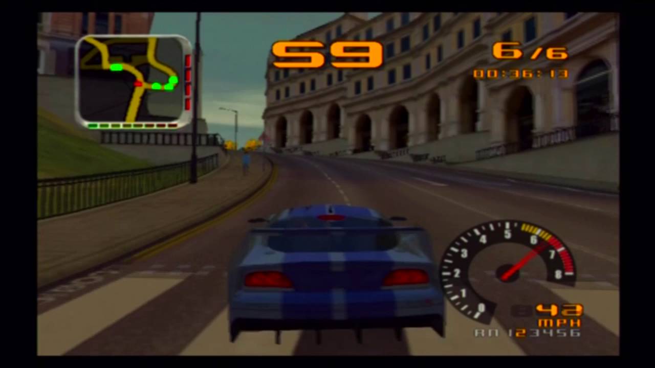 Test Drive 2002 (Overdrive) (PS2) - Gameplay