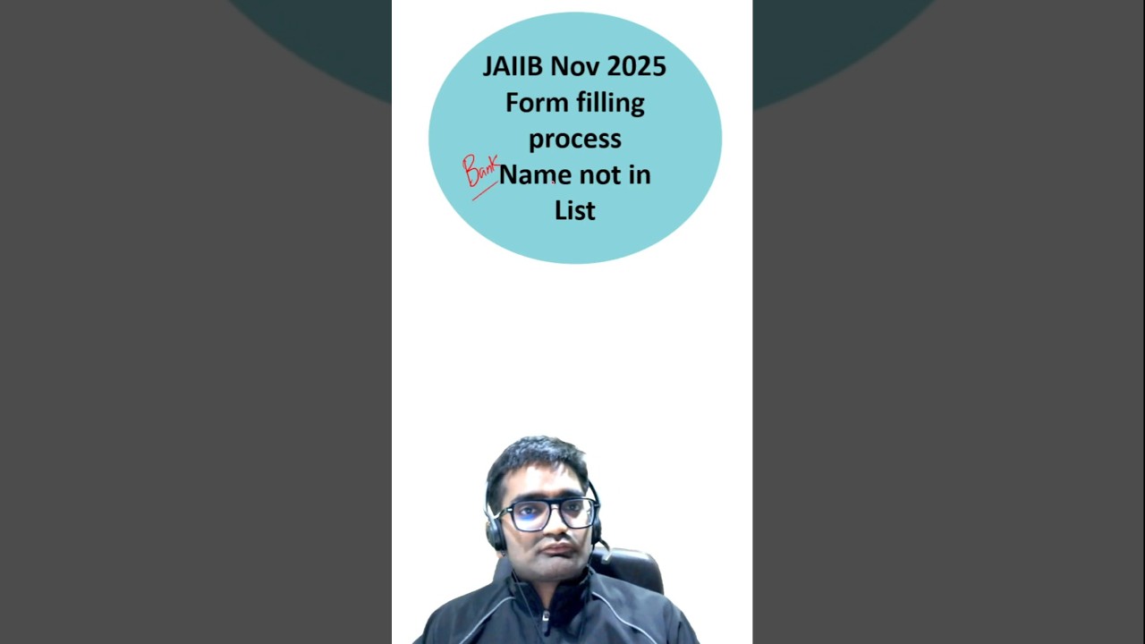 Bank Name not found in List of Member Banks | JAIIB Registration 2025 | JAIIB Registration Process