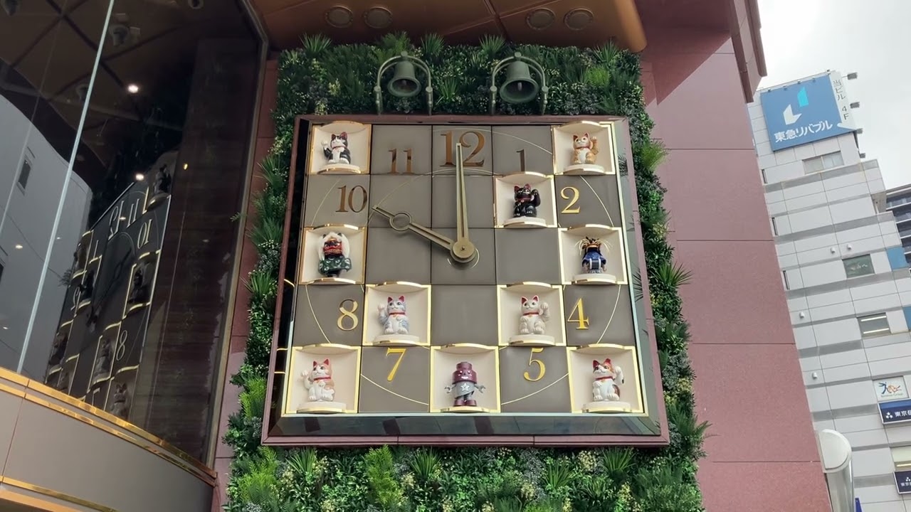 ららテラス からくり時計 【10時】2025年8月7日