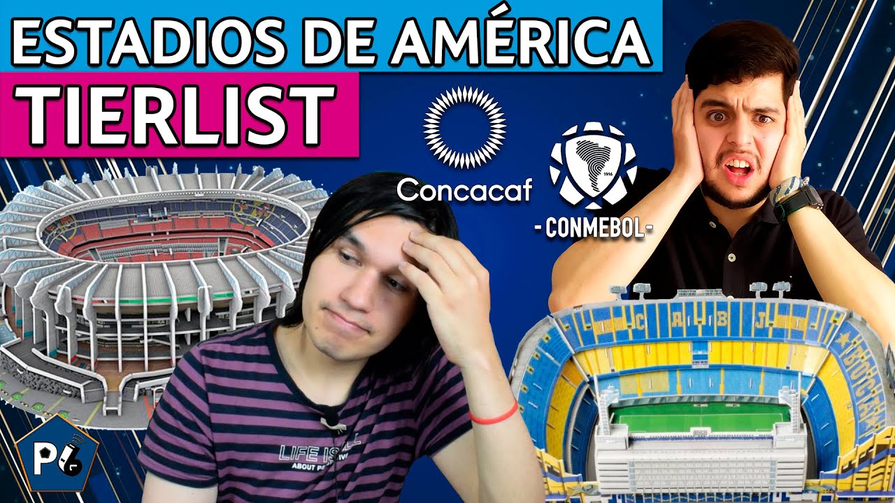TIERMAKER PEORES y MEJORES ESTADIOS ELIMINATORIAS CONMEBOL y CONCACAF