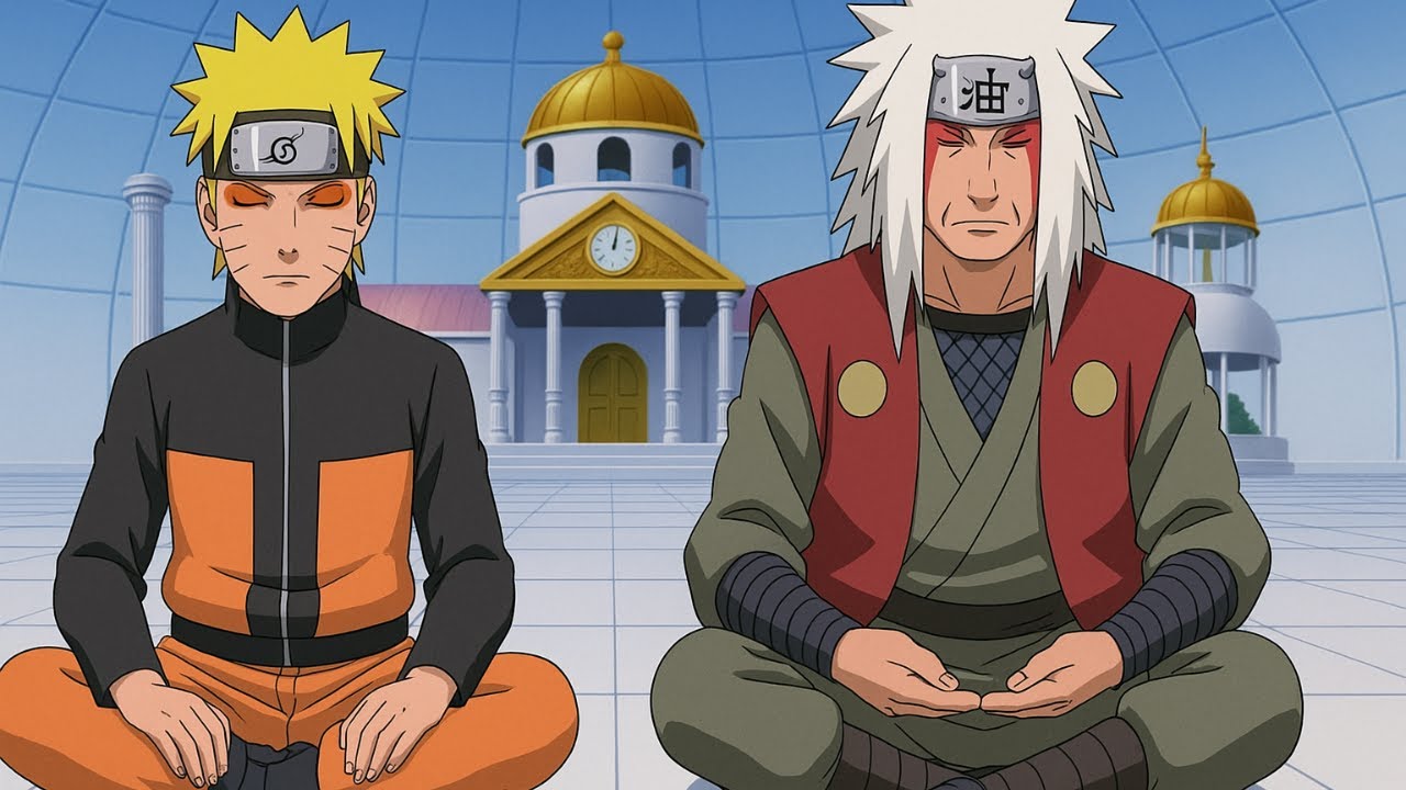 ¿Y si NARUTO y JIRAYA entrenaban e la habitación del tiempo?