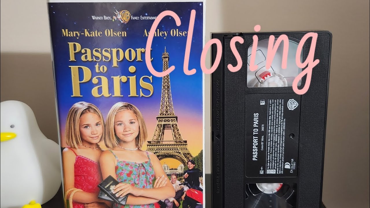 Closing to Passport to Paris 1999 VHS.
