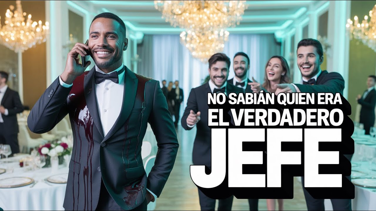 Derramó Vino Sobre el CEO Negro — Él Solo Sonrió… No Imaginaban lo que Eso Significaba
