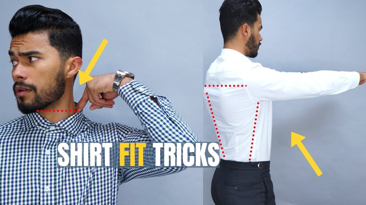 6 Tricks To Know If Your Dress Shirt Fits Properly