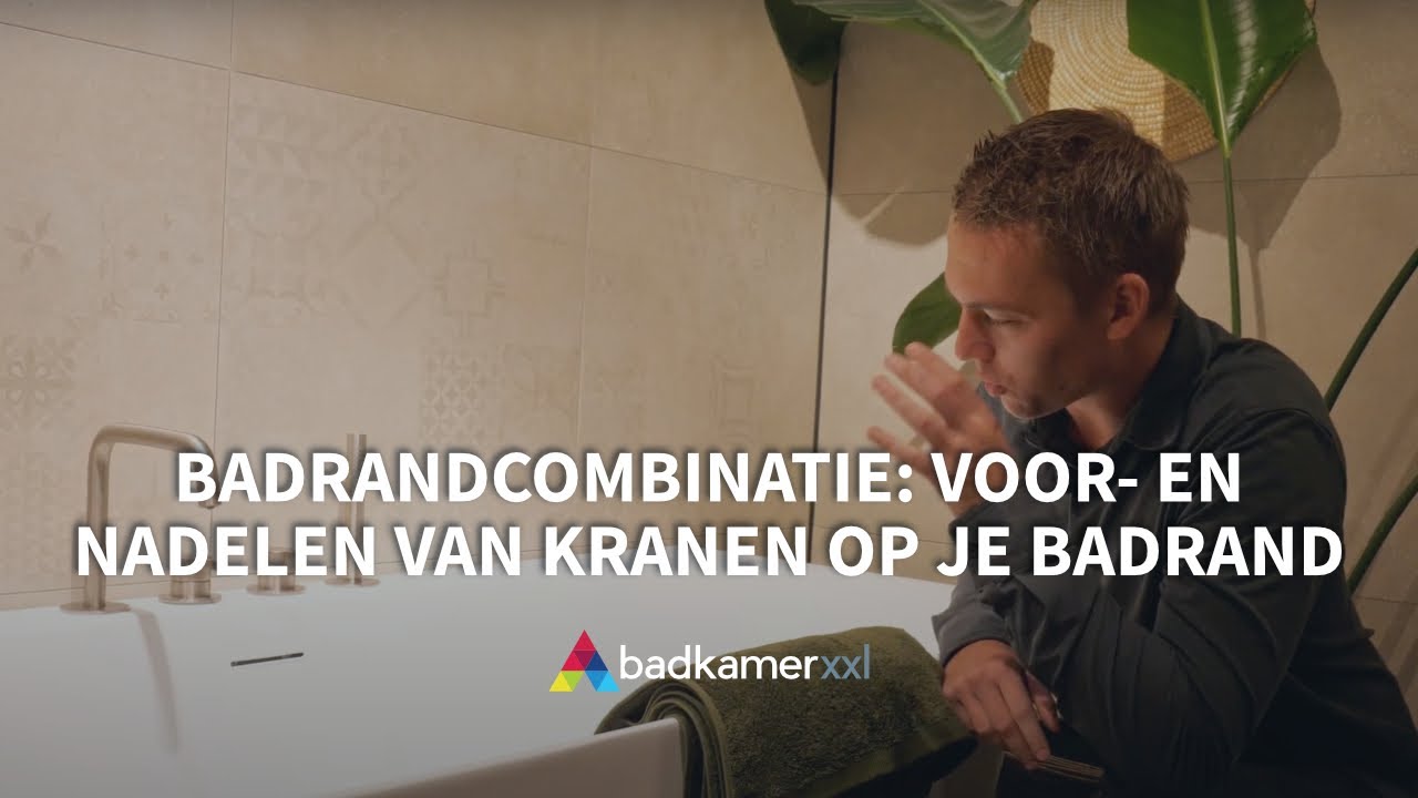 Badrandcombinatie: voor- en nadelen van kranen op je badrand | Badkamerxxl