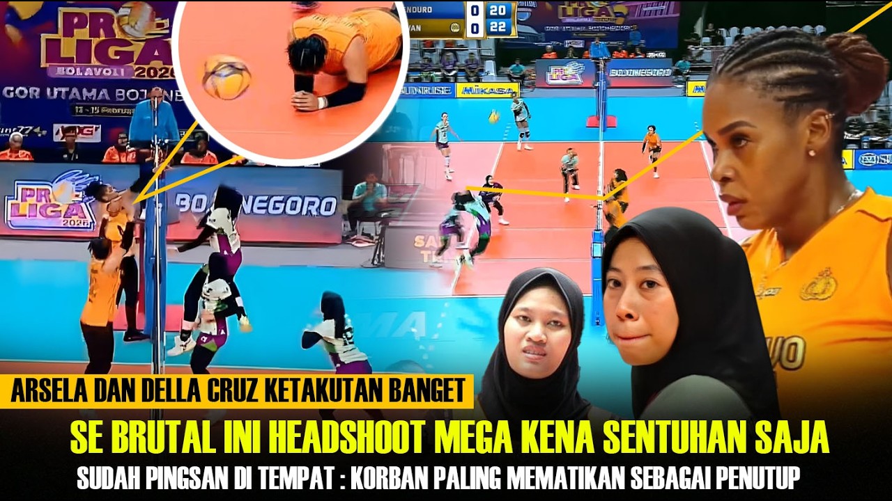 Di Headshoot Ampe Tepar.!! Kepala Arsela & Dell Cruz Gentar Liat Kebrutalan Mega saat Memakan Korban