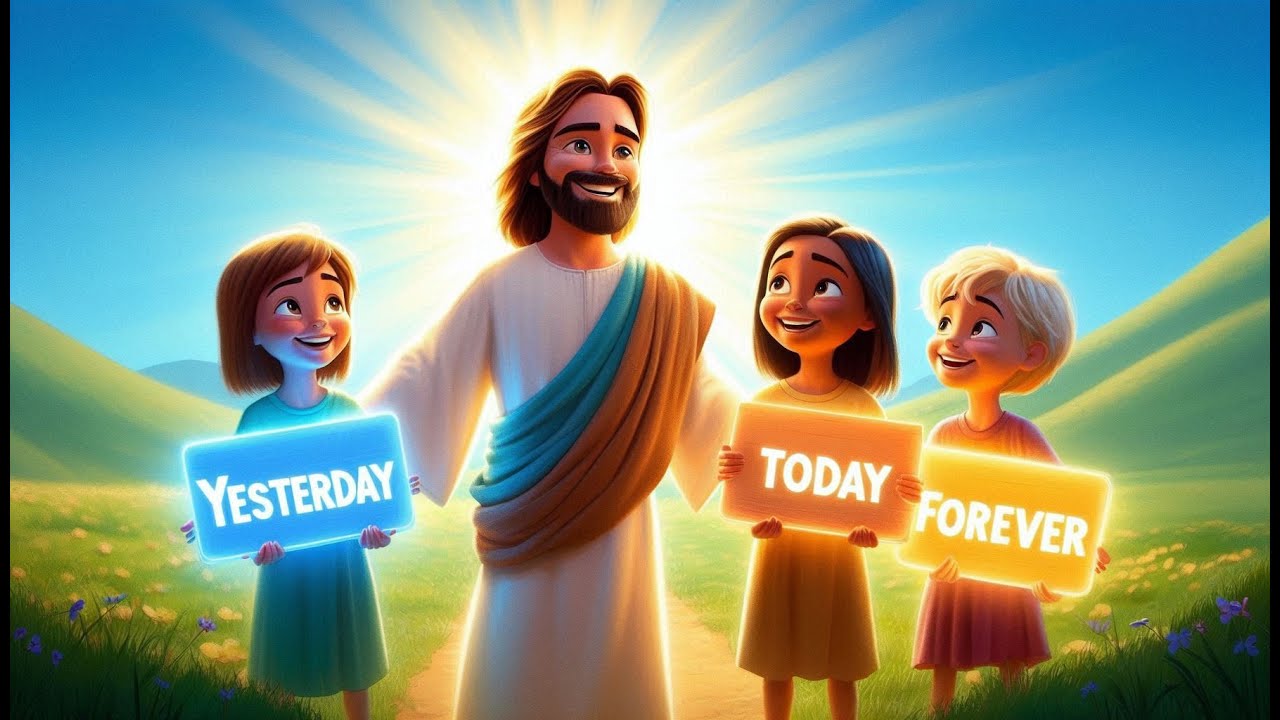 Hebrews 13:8 | Memory Verse for Kids | Jesus Is the Same Yesterday, Today & Forever