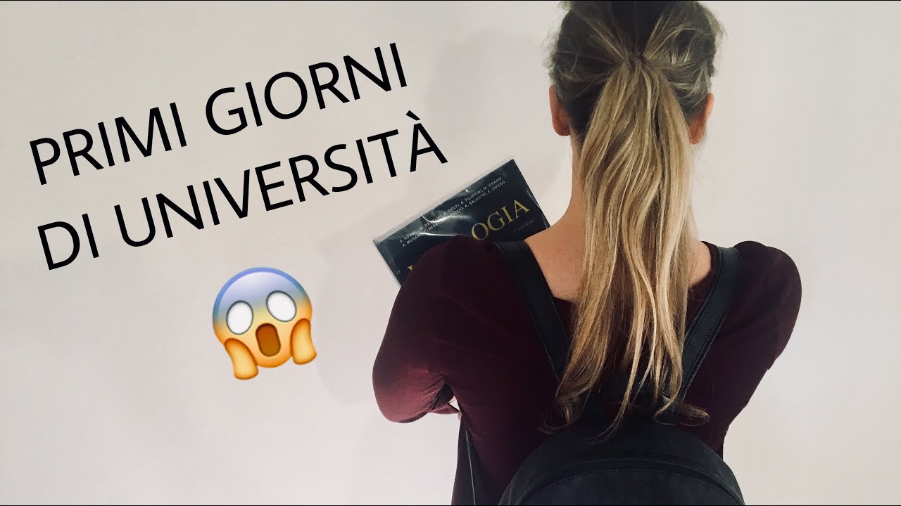 COSA FARE I PRIMI GIORNI DI UNIVERSITA'?