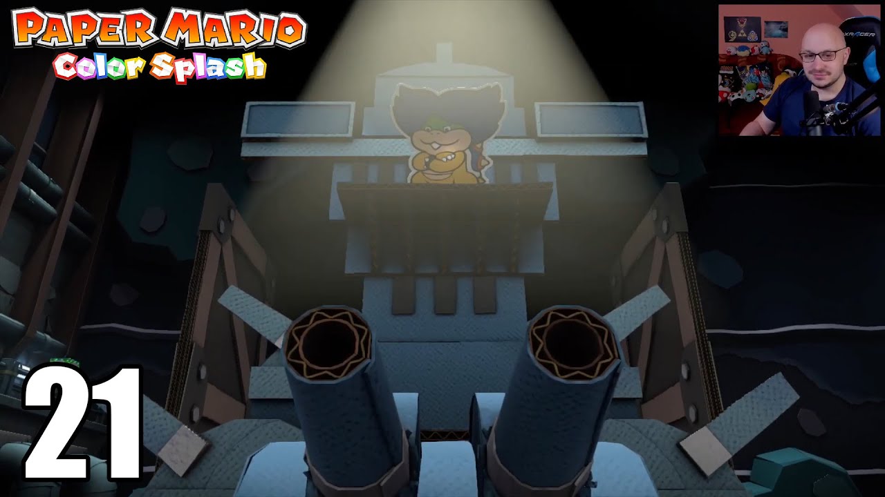 Kampf gegen Ludwig - Paper Mario Color Splash #21
