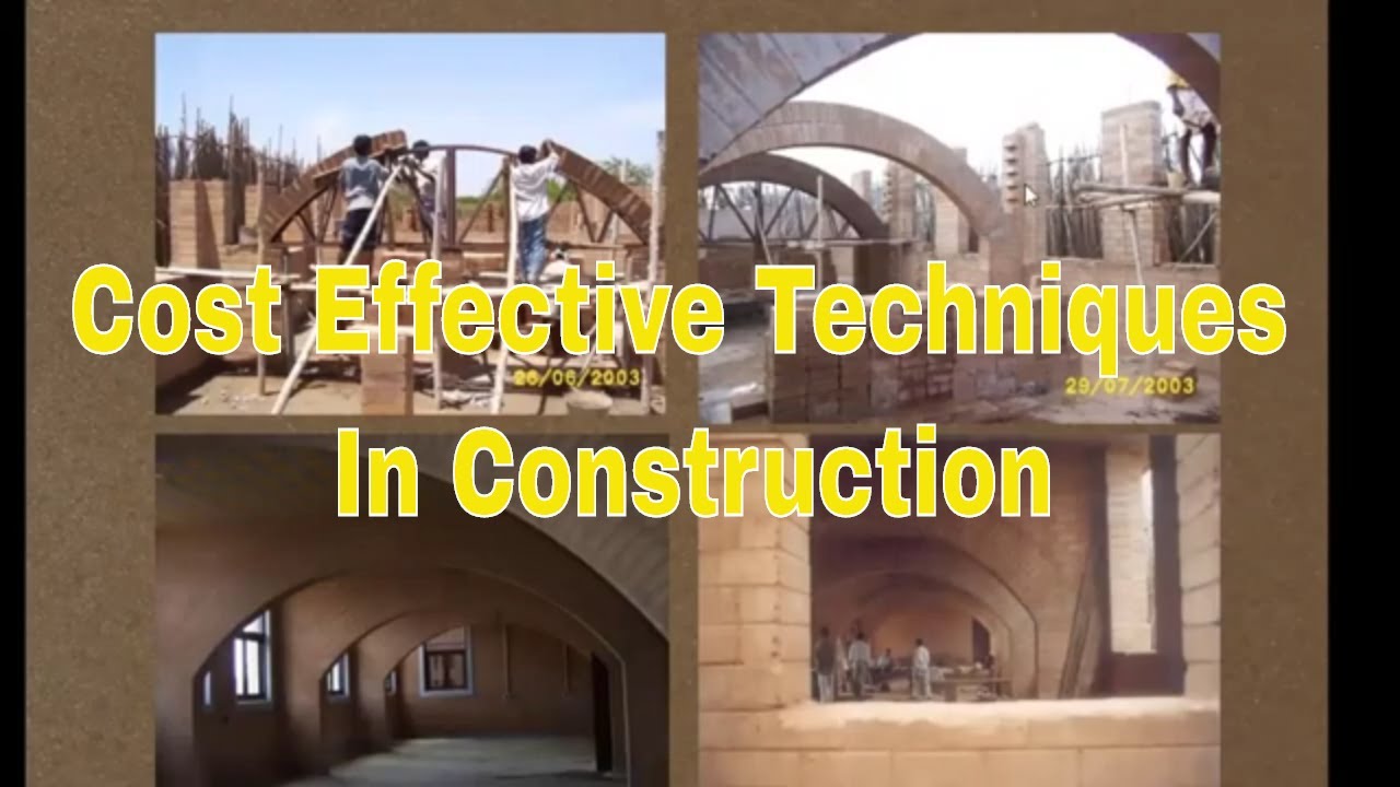 Cost Effective Techniques in Construction || Load bearing wall || Er. Rajendran || Arch walls
