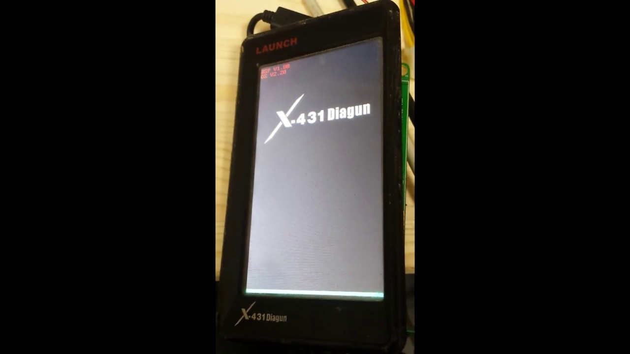 Прошивка и восстановление автомобильного сканера Launch X431 Diagun и Launch X431 Diagun III 3