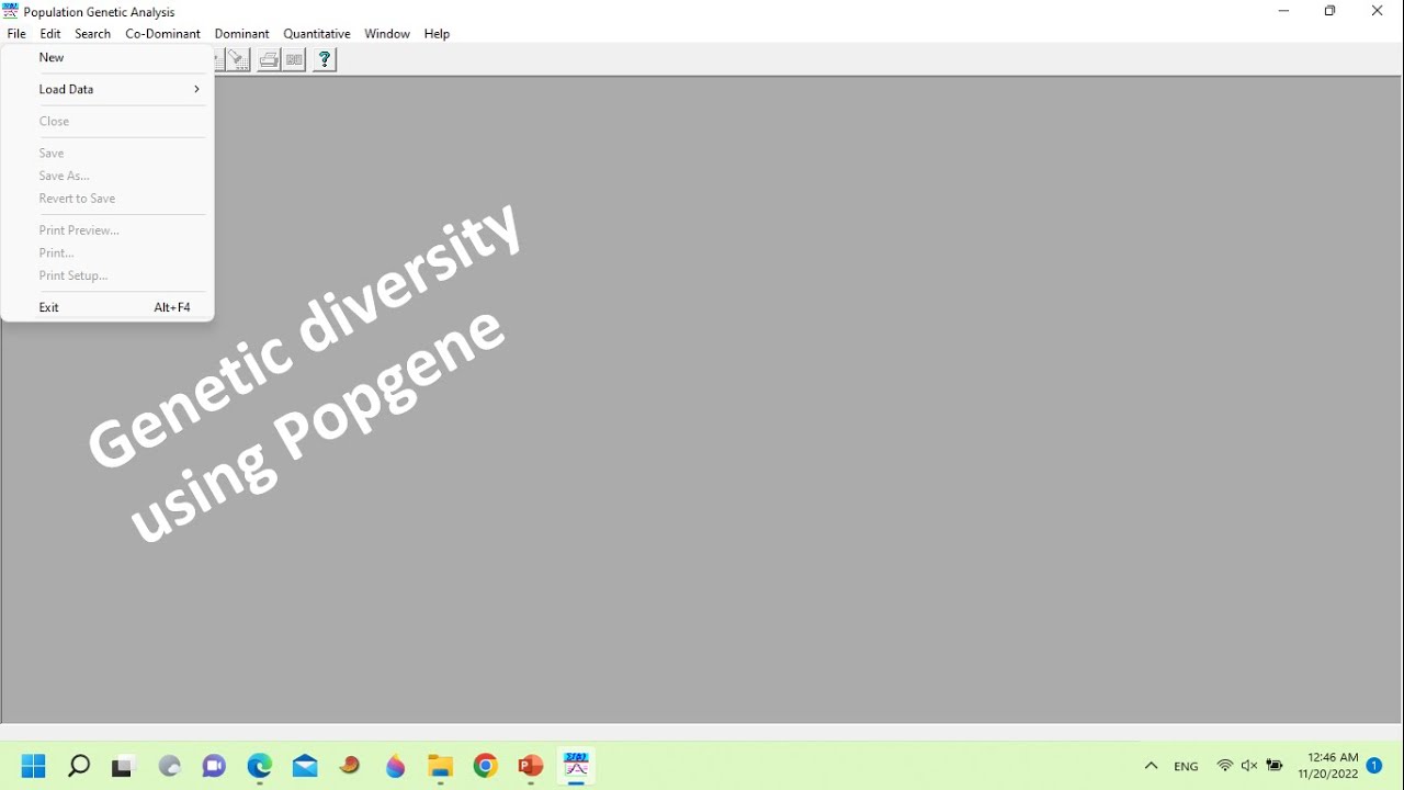 Genetic diversity analysis using ISSR markers in popgen32
