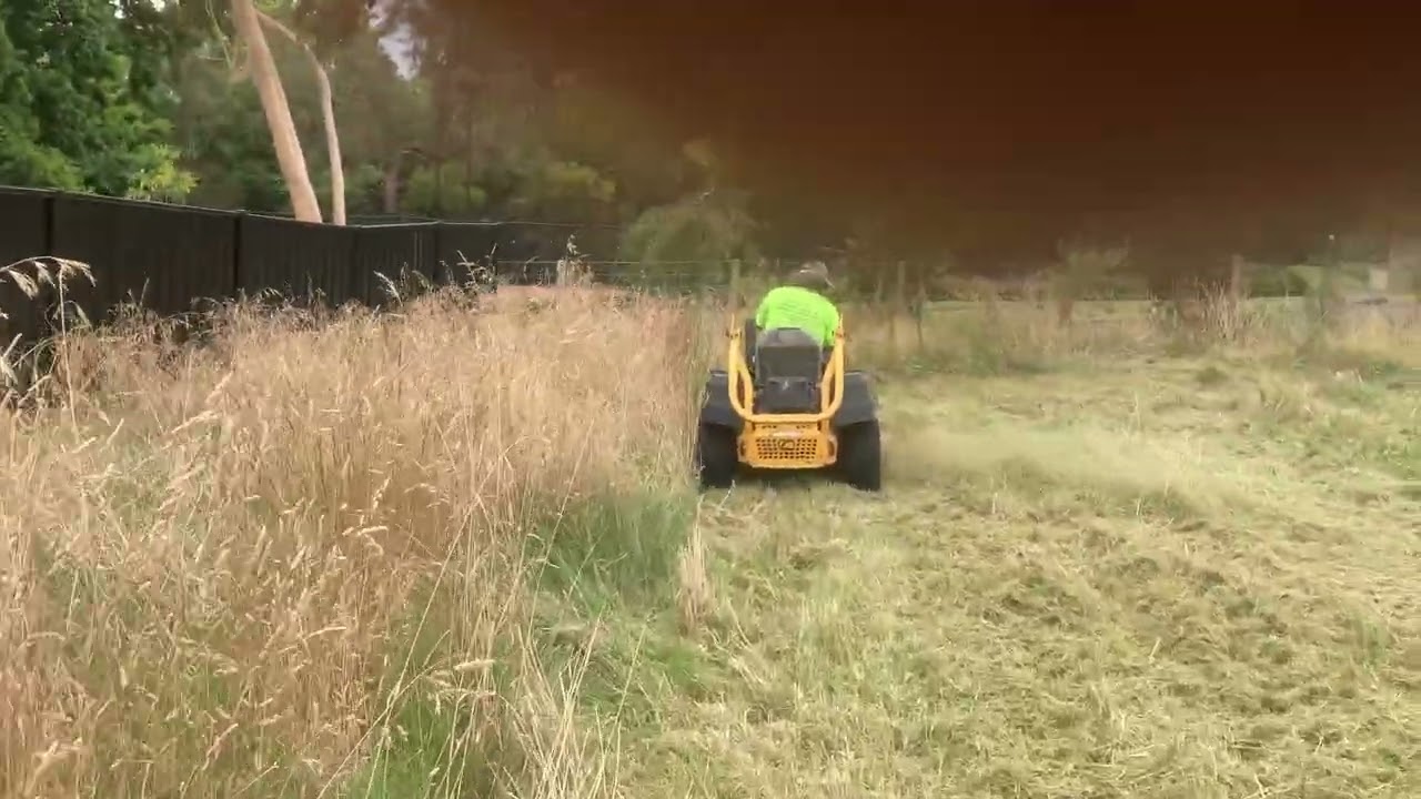 More really tall grass cutting with Beast Blades