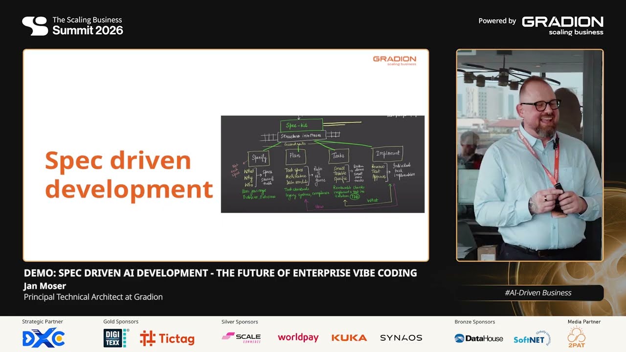 [SBS 2026] Demo: Spec Driven AI Development - The Future of Enterprise Vibe Coding