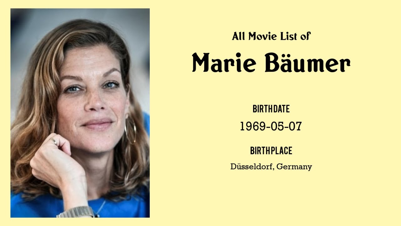 Marie B&auml;umer Movies list Marie B&auml;umer| Filmography of Marie B&auml;umer
