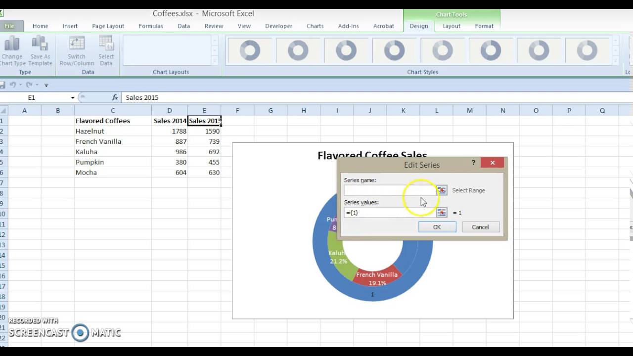How to Create a Donut Chart in Microsoft Excel - Tutorial