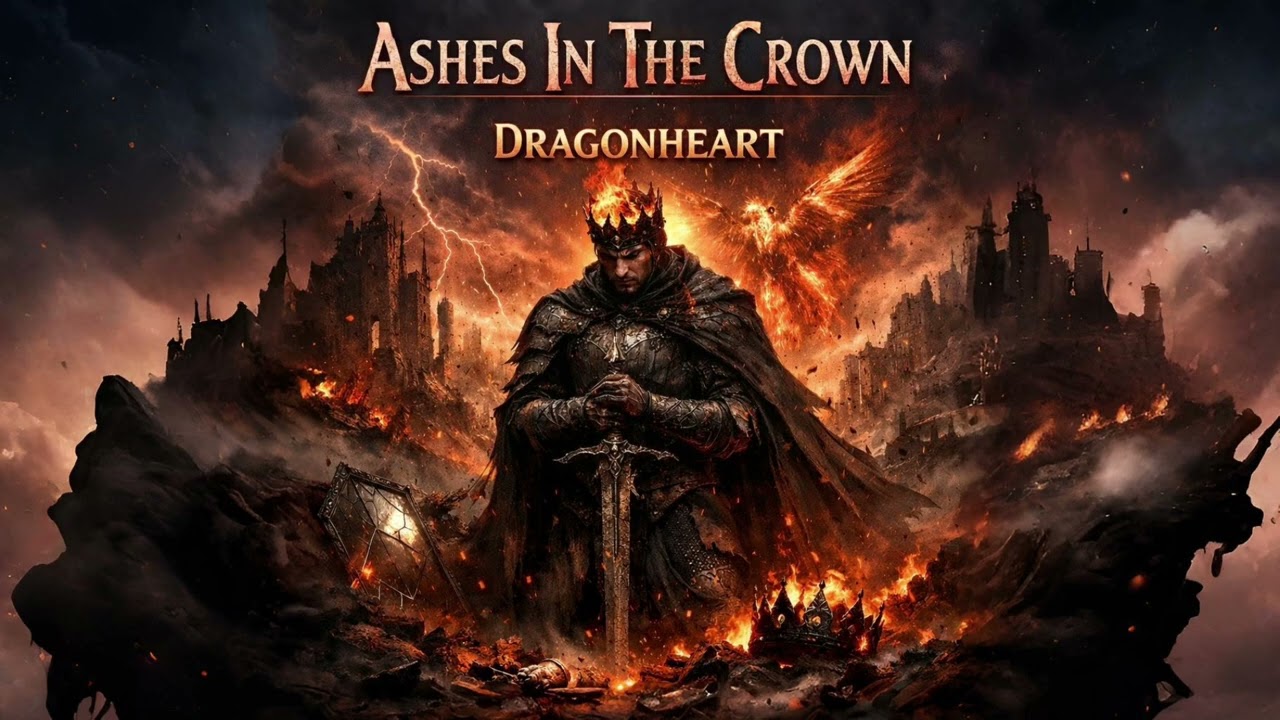 ASHES IN THE CROWN ⚔️ DRAGONHEART | ORCHESTRAL HEAVY METAL POWER BALLAD