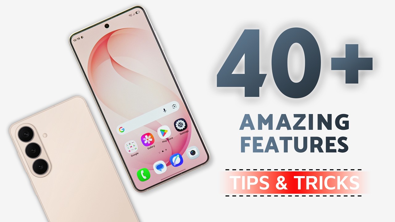 Samsung Galaxy S26 Tips & Tricks ft. OneUI 8.5 | 40+ Special Features - TechRJ