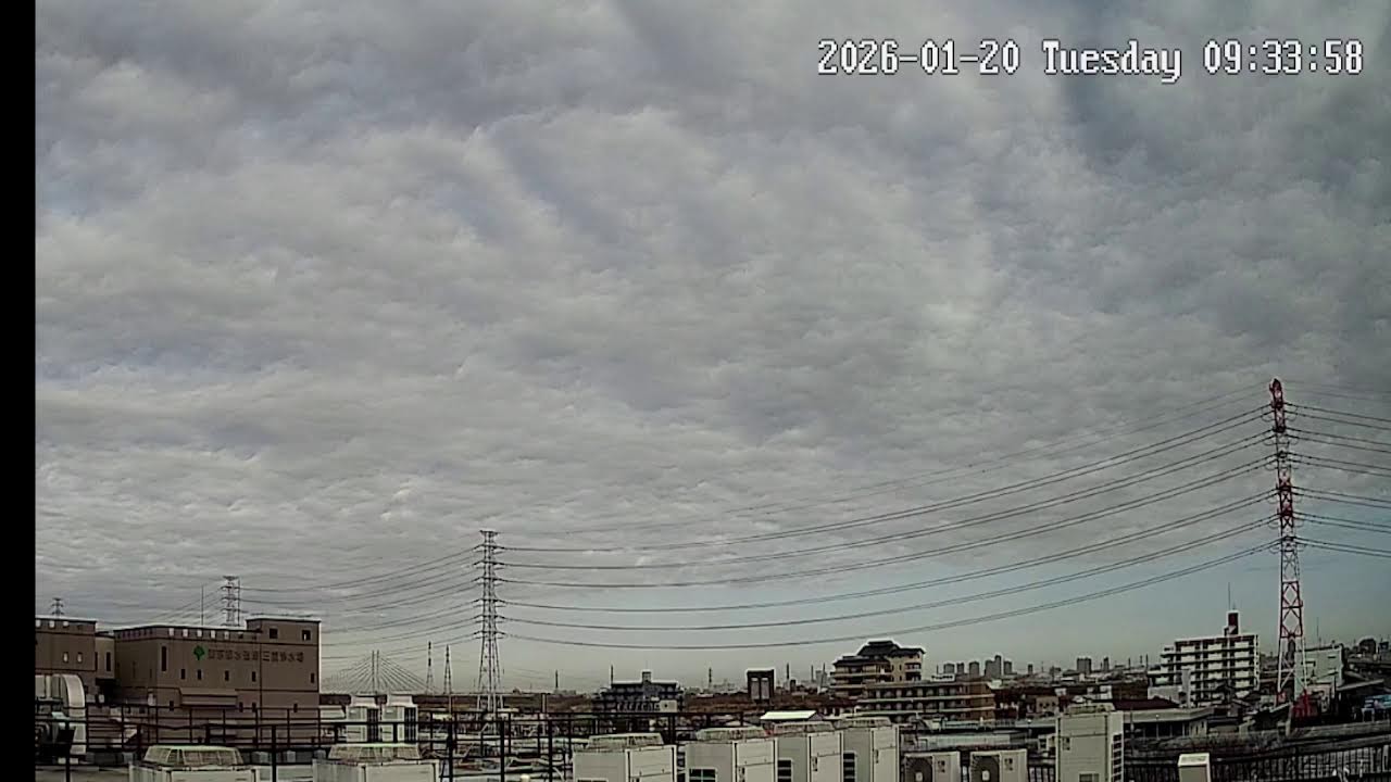 東京都板橋区三園ライブカメラ Tokyo Itabashi Live camera.world.cam