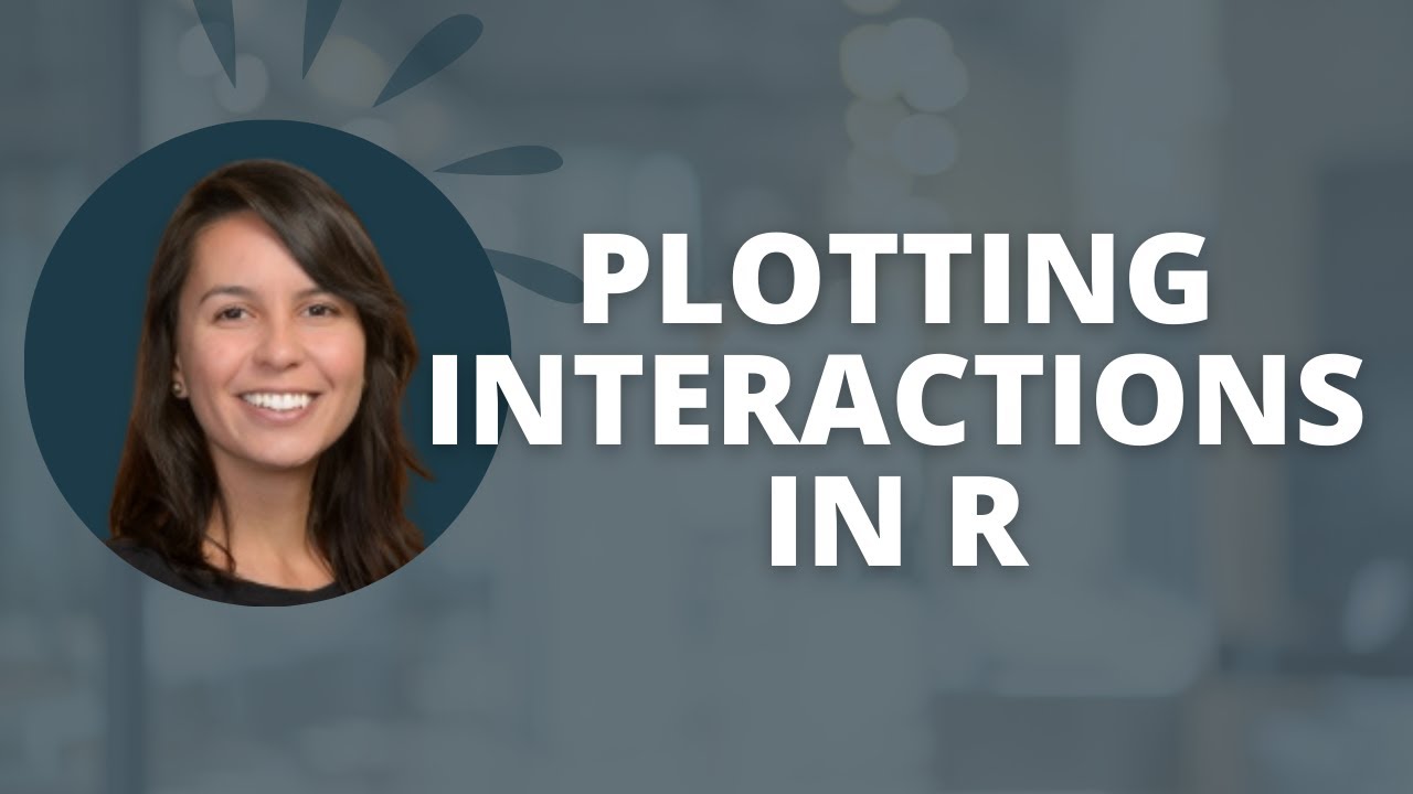 Moderated Regression in R: Plotting Interactions