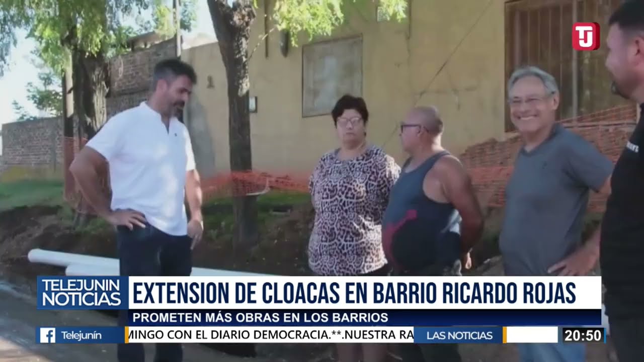 EXTENSION DE CLOACAS EN EL BARRIO RICARDO ROJAS