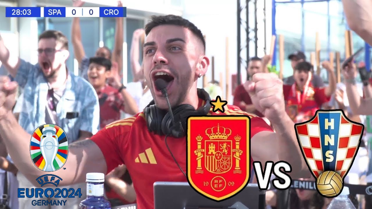 DjMaRiiO REACCIONA A ESPAÑA VS CROACIA | EURO 2024