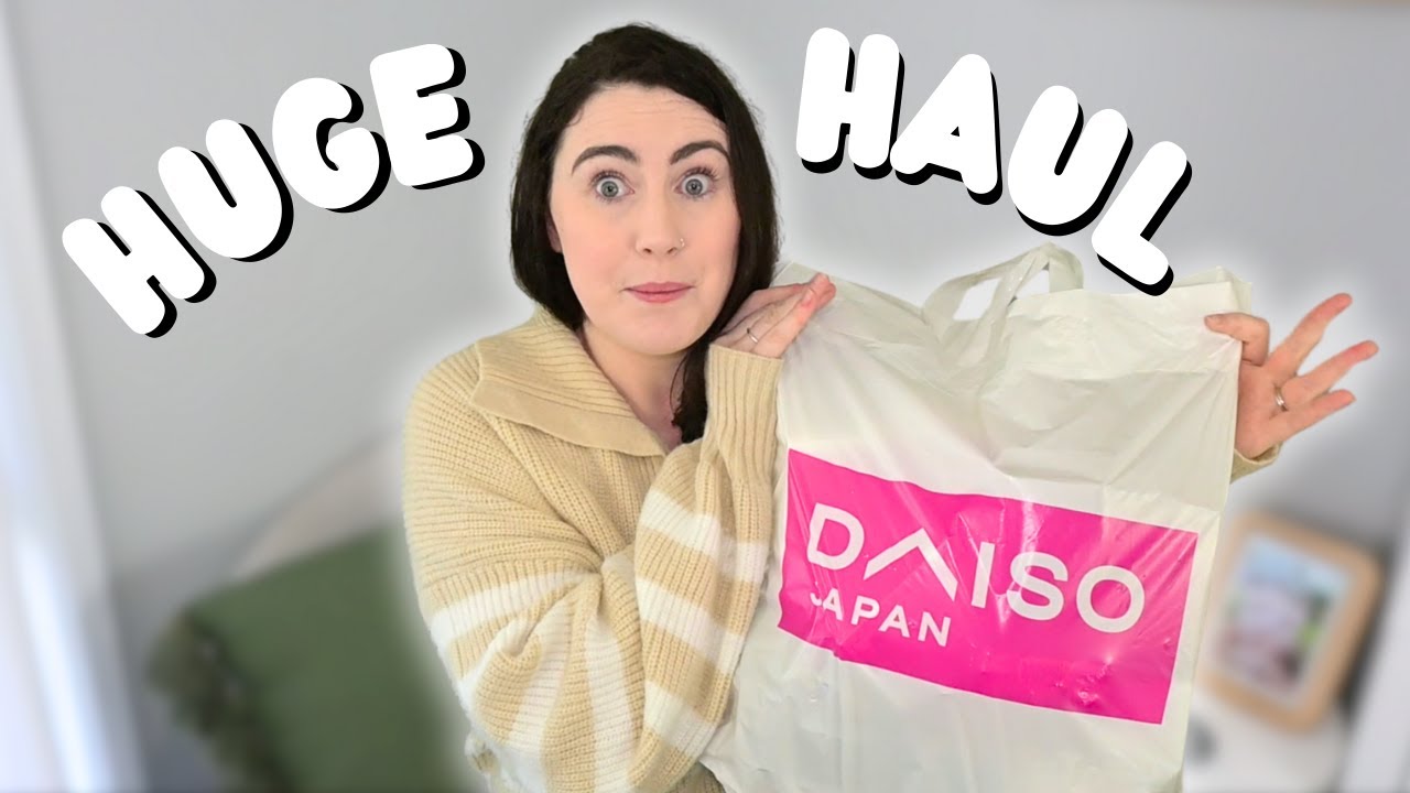 HUGE DAISO HAUL | Find out what I have been hoarding for OVER 9 MONTHS!!!