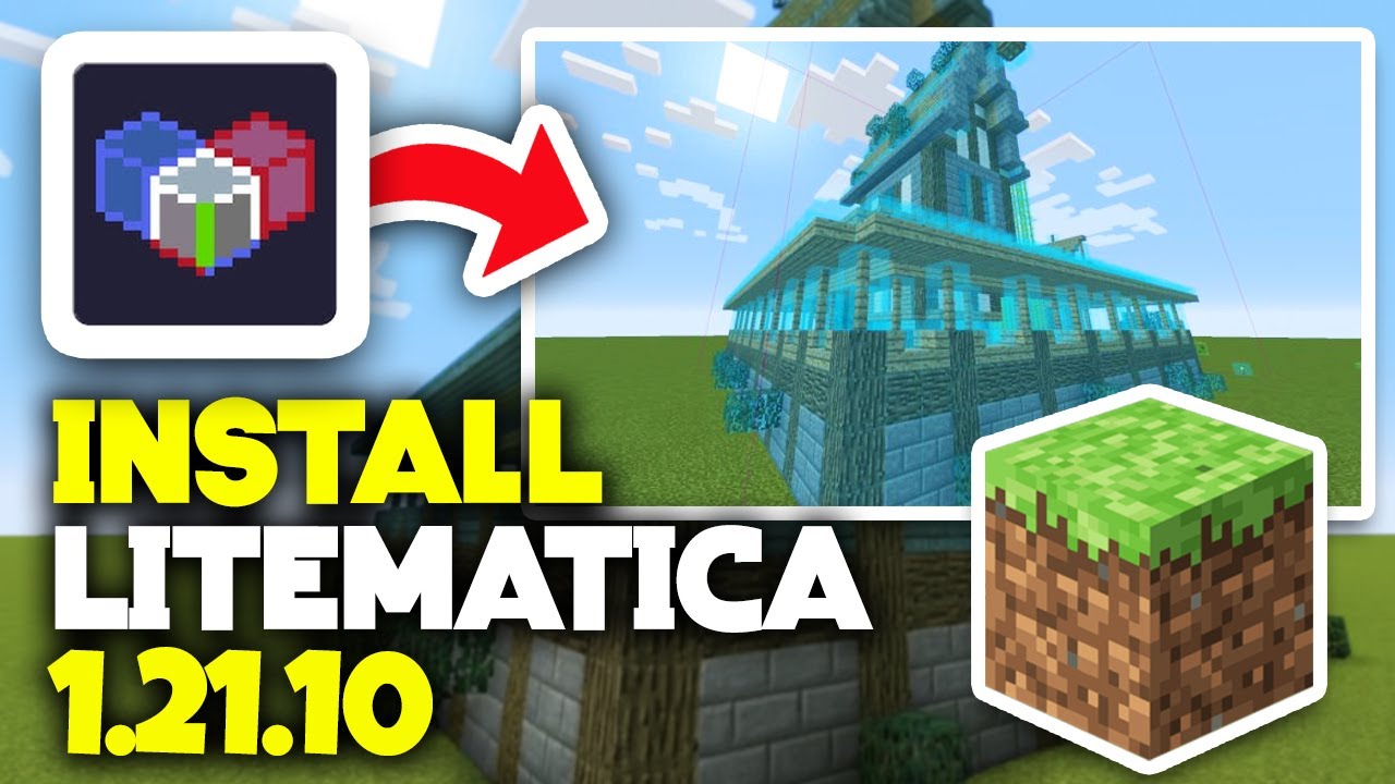 How To Download & Install Litematica 1.21.10 - Schematica Mod for Minecraft